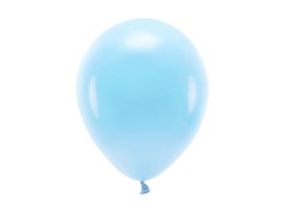Balon gumowy Pastel Eco Balloons błękitny 260mm Partydeco (ECO26P-011)