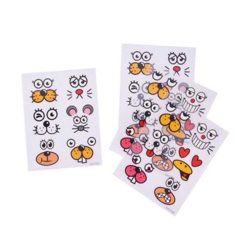 Dekoracja jajek Śmieszne tatuaże na pisanki (24 szt.) Arpex (SW1923)