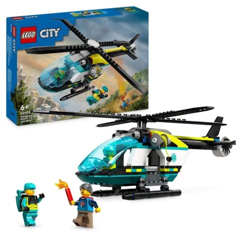 Klocki konstrukcyjne City Helikopter ratunkowy Lego (60405) Klocki konstrukcyjne City Helikopter ratunkowy Lego (60405)