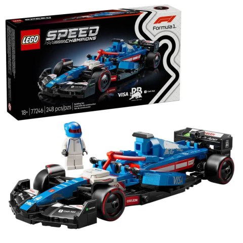 Klocki konstrukcyjne Speed Champions Bolid F1® Visa Cash App RB VCARB 01 Lego (77246) Klocki konstrukcyjne Speed Champions Bolid F1® Visa Cash App RB VCARB 01 Lego (77246)