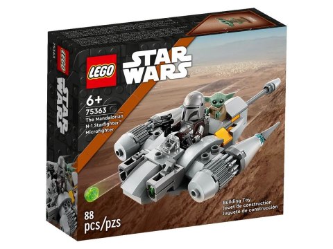 Klocki konstrukcyjne Star Wars Myśliwiec N-1™ Mandalorianina w mikroskali Lego (75363) Klocki konstrukcyjne Star Wars Myśliwiec N-1™ Mandalorianina w mikroskali Lego (75363)