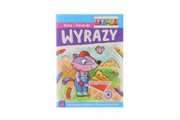 Książeczka edukacyjna Piszę i koloruję. Wyrazy. Aksjomat