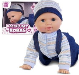 Lalka Natalia bobas raczkujący niebieski [mm:] 320 Artyk (121630)