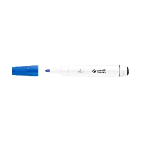 Marker suchościeralny z gąbką NIEBIESKI niebieski 1-3mm okrągła końcówka Memobe (MM351-03) Marker suchościeralny z gąbką NIEBIESKI niebieski 1-3mm okrągła końcówka Memobe (MM351-03)