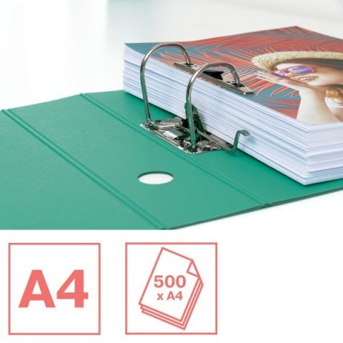 Segregator dźwigniowy Colour Breeze A4 82mm zielony Esselte (626218) Segregator dźwigniowy Colour Breeze A4 82mm zielony Esselte (626218)