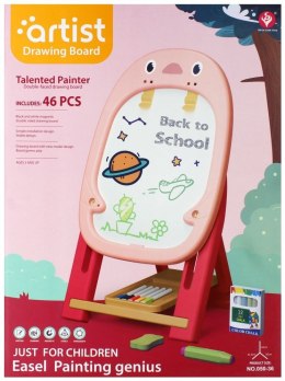Tablica znikopis edukacyjna 2w1 z akcesoriami Mega Creative (524511)