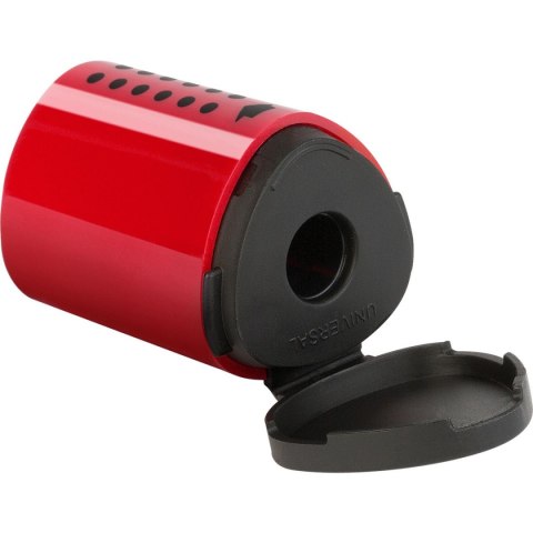 Temperówka Grip 2001 czerwona czerwony plastik Faber Castell (183710)