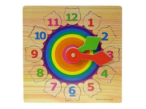 Układanka drewniana zegar Adar (584594)