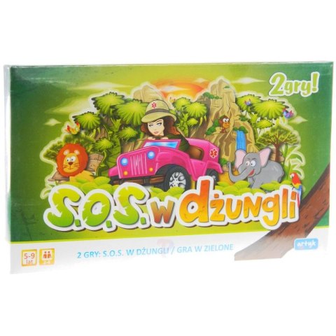 Gra planszowa Brak S.O.S. W DŻNGLI Artyk (X-ART-GRF17)