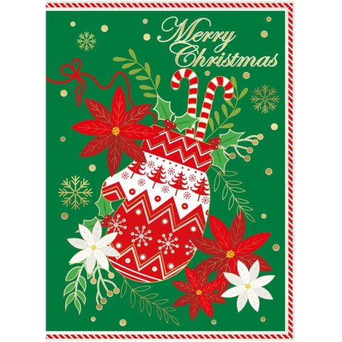 Kartka składana BN SWIATECZNA REKAWICA MERRY CHRISTMAS B6 Henry (5905701480548) Kartka składana BN SWIATECZNA REKAWICA MERRY CHRISTMAS B6 Henry (5905701480548)