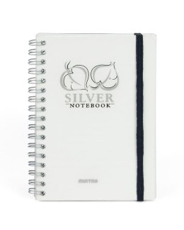 Kołozeszyt (kołonotatnik) Golden&Silver A6 80k. 80g linia Mintra (92652)