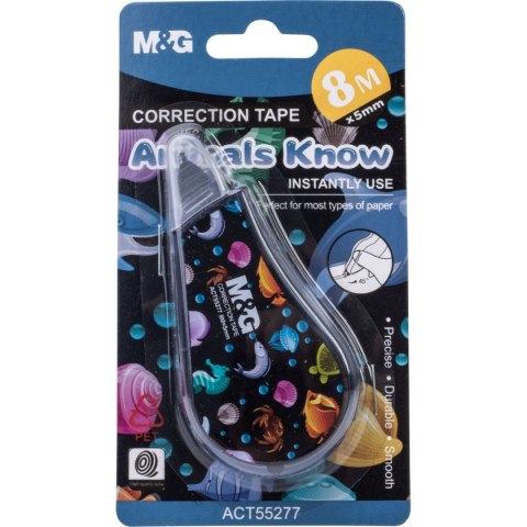 Korektor w taśmie (myszka) 5x8 [mm*m] M&G (MG ACT55277)