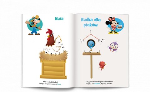 Książka dla dzieci DISNEY MALUCH. POŁĄCZ KROPKI. NA WSI Ameet (PKM 9201) Książka dla dzieci DISNEY MALUCH. POŁĄCZ KROPKI. NA WSI Ameet (PKM 9201)