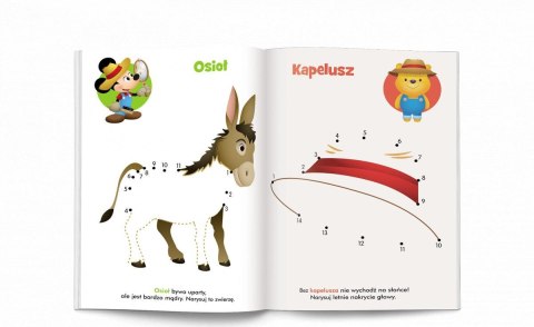 Książka dla dzieci DISNEY MALUCH. POŁĄCZ KROPKI. NA WSI Ameet (PKM 9201) Książka dla dzieci DISNEY MALUCH. POŁĄCZ KROPKI. NA WSI Ameet (PKM 9201)