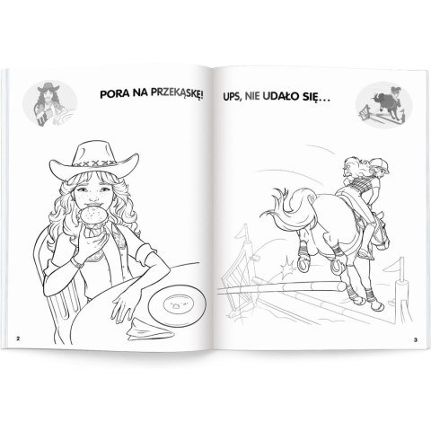 Książka dla dzieci Horse Club z naklejkami Ameet (NA 8402) Książka dla dzieci Horse Club z naklejkami Ameet (NA 8402)