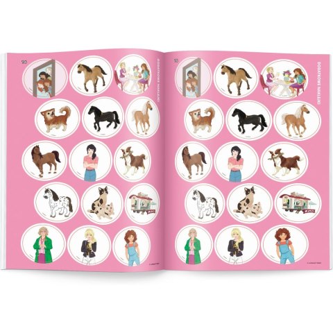 Książka dla dzieci Horse Club z naklejkami Ameet (NA 8402) Książka dla dzieci Horse Club z naklejkami Ameet (NA 8402)