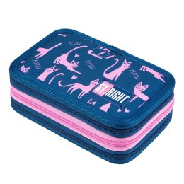 Piórnik Potrójny LAZY CATS PC-05 z wyposażeniem St.Right (5903235652394)