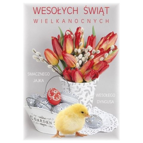Pocztówka wielkanocna Pol-mak Pocztówka wielkanocna Pol-mak