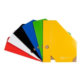 Pojemnik na dokumenty pionowy CZARNY A4 czarny karton [mm:] 220x300 Bantex (100552127)