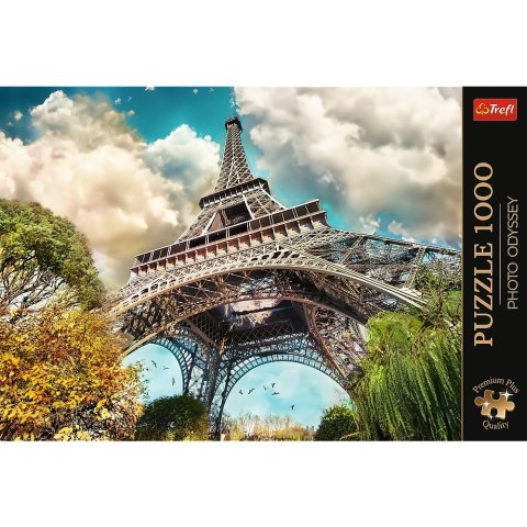 Puzzle Premium Plus Wieża Eiffel w Paryżu, Francja 1000 el. Trefl (10815) Puzzle Premium Plus Wieża Eiffel w Paryżu, Francja 1000 el. Trefl (10815)