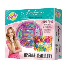 Zestaw kreatywny Message Bracelet zestaw do robienia bransoletek Stnux (STN1538)