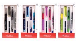 Zestaw piśmienniczy GO PEN COLOR P+D+W+ 2 naboje Cresco (2020399)