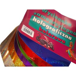 Zeszyt papierów kolorowych holograficzne A4 Cormoran