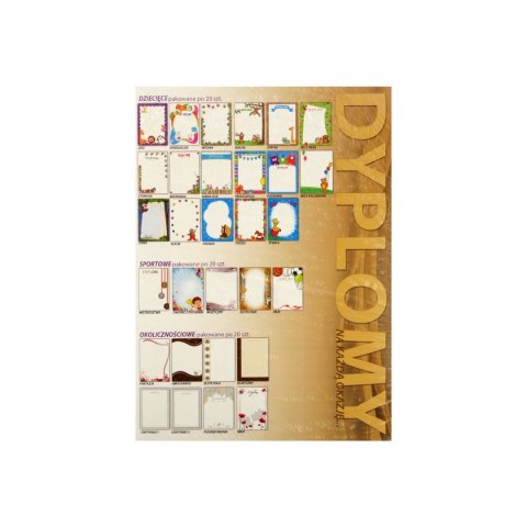 Dyplom LIST GRATULACYJNY A4 200g Rexus (602597) Dyplom LIST GRATULACYJNY A4 200g Rexus (602597)