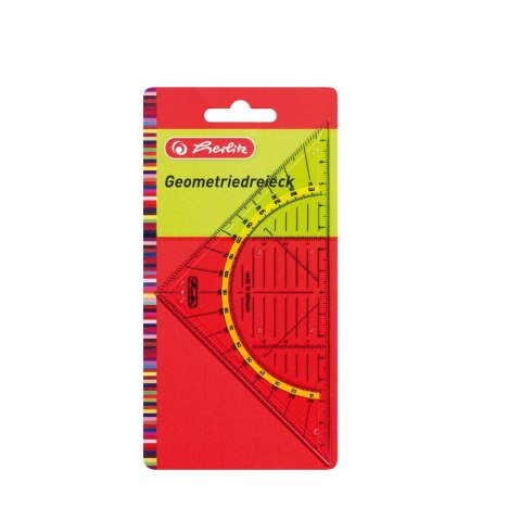 Ekierka z kątimierzem 8700304 16cm Herlitz (300010435) Ekierka z kątimierzem 8700304 16cm Herlitz (300010435)