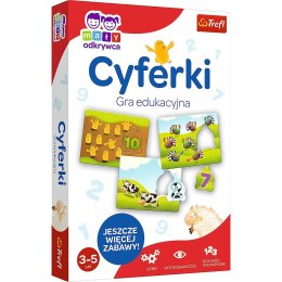 Gra edukacyjna Cyferki z Serii Mały Odkrywca Trefl (01946)