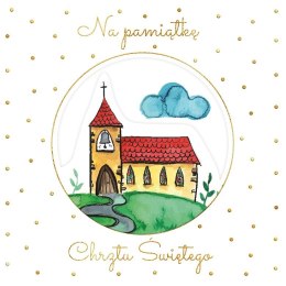 Kartka składana chrzest kościółek Henry (5907465665988)