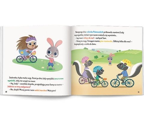 Książeczka edukacyjna Małe Wielkie Sprawy. Nowy rowerek Ameet (GRO 9107)