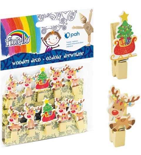 Ozdoba drewniana renifer Fiorello (GR-WD915)