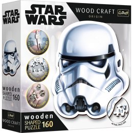 Puzzle Star Wars Drewniane Hełm Szturmowcae 160 el. Trefl (20188)