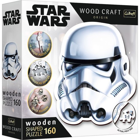 Puzzle Star Wars Drewniane Hełm Szturmowcae 160 el. Trefl (20188) Puzzle Star Wars Drewniane Hełm Szturmowcae 160 el. Trefl (20188)