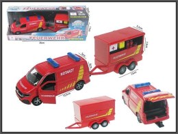 Samochód strażacki Volkswagen T6.1(2019) 27,5cm metal Hipo (520321)