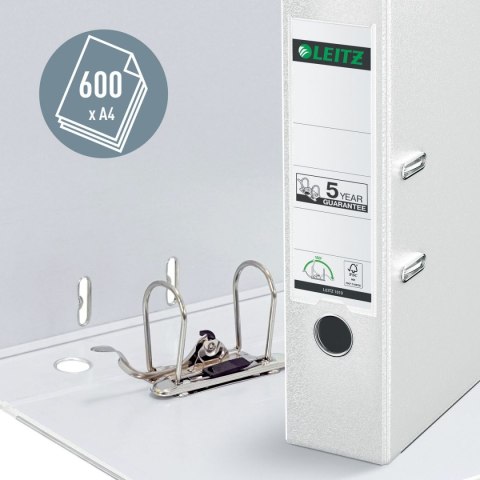 Segregator dźwigniowy A4 80mm biały Leitz (10105001)