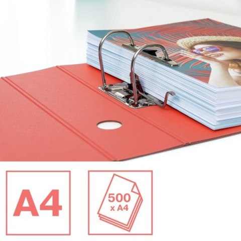 Segregator dźwigniowy polyfoam Colour Breeze A4 82mm koralowy Esselte (628427) Segregator dźwigniowy polyfoam Colour Breeze A4 82mm koralowy Esselte (628427)