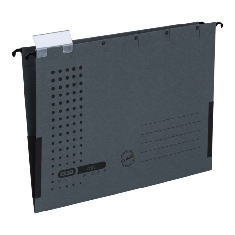 Teczka zawieszkowa Chic Ultimate A4 grafitowy [mm:] 262x350 Elba (100552098)