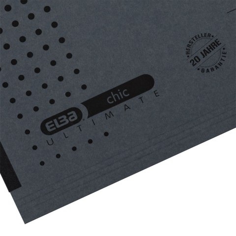 Teczka zawieszkowa Chic Ultimate A4 grafitowy [mm:] 262x350 Elba (100552098)