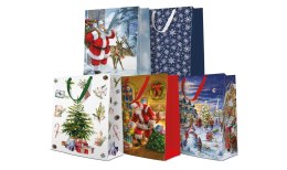 Torba prezentowa Big gwiazdka [mm:] 300x410x 120 Pol-mak (AGB2016002)