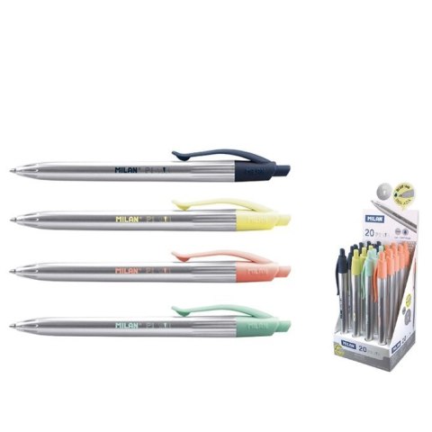 Długopis olejowy Silver P1 wkład niebieski 1,0mm Milan (1765779120) Długopis olejowy Silver P1 wkład niebieski 1,0mm Milan (1765779120)