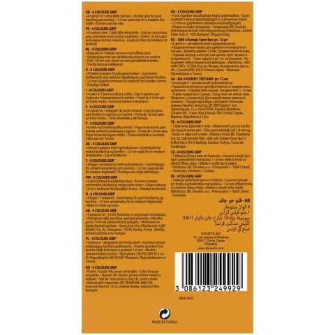 Długopis wielofunkcyjny wkład mix 1,0mm Bic (887777)