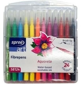 Flamaster pędzelkowe 24 kol. Koh-I-Noor