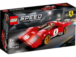 Klocki konstrukcyjne Speed Champions 1970 Ferrari 512 M Lego (76906)