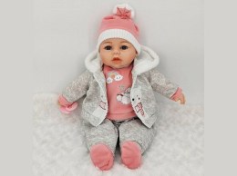 Lalka bobas z polskim głosem, śpiewa i mówi po polsku; PVC [mm:] 450 Adar (565258)