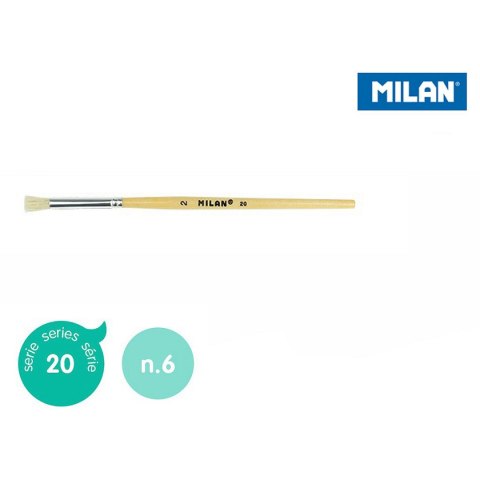Pędzel do topowania nr 6 Milan (80315B)