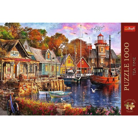 Puzzle Premium Plus Nadmorski zakątek 1000 el. Trefl (10796) Puzzle Premium Plus Nadmorski zakątek 1000 el. Trefl (10796)