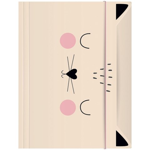 Teczka kartonowa na gumkę Girls 5902277314598 A5+ mix Bebe Teczka kartonowa na gumkę Girls 5902277314598 A5+ mix Bebe