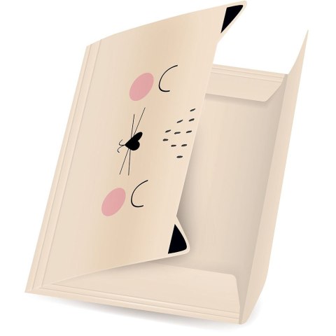 Teczka kartonowa na gumkę Girls 5902277314598 A5+ mix Bebe Teczka kartonowa na gumkę Girls 5902277314598 A5+ mix Bebe